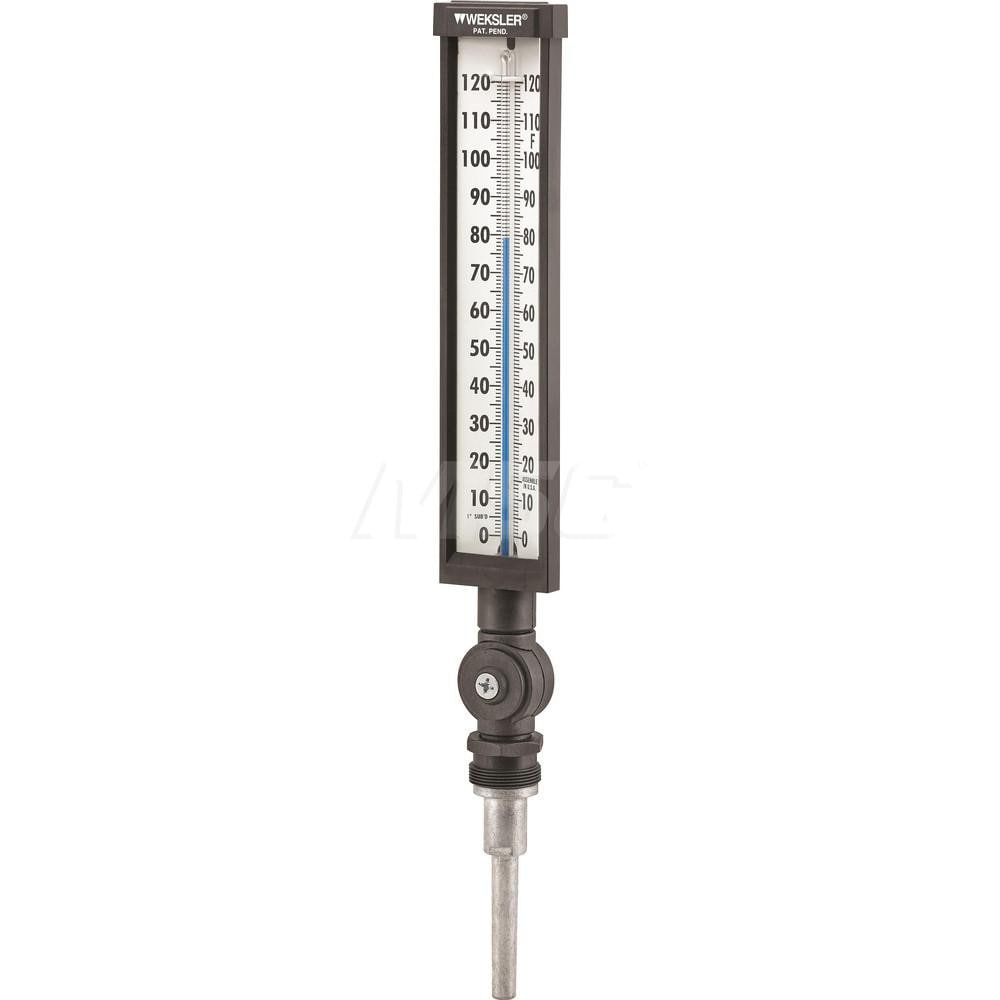 Glass Thermometers; Type: Column Thermometer ; Stem Length (Inch): 3-1/2 ; Minimum Temperature (C): -17.00 ; Minimum Temperature (F): 0.000 ; Maximum Temperature (C): 49 ; Maximum Temperature (F): 120.000