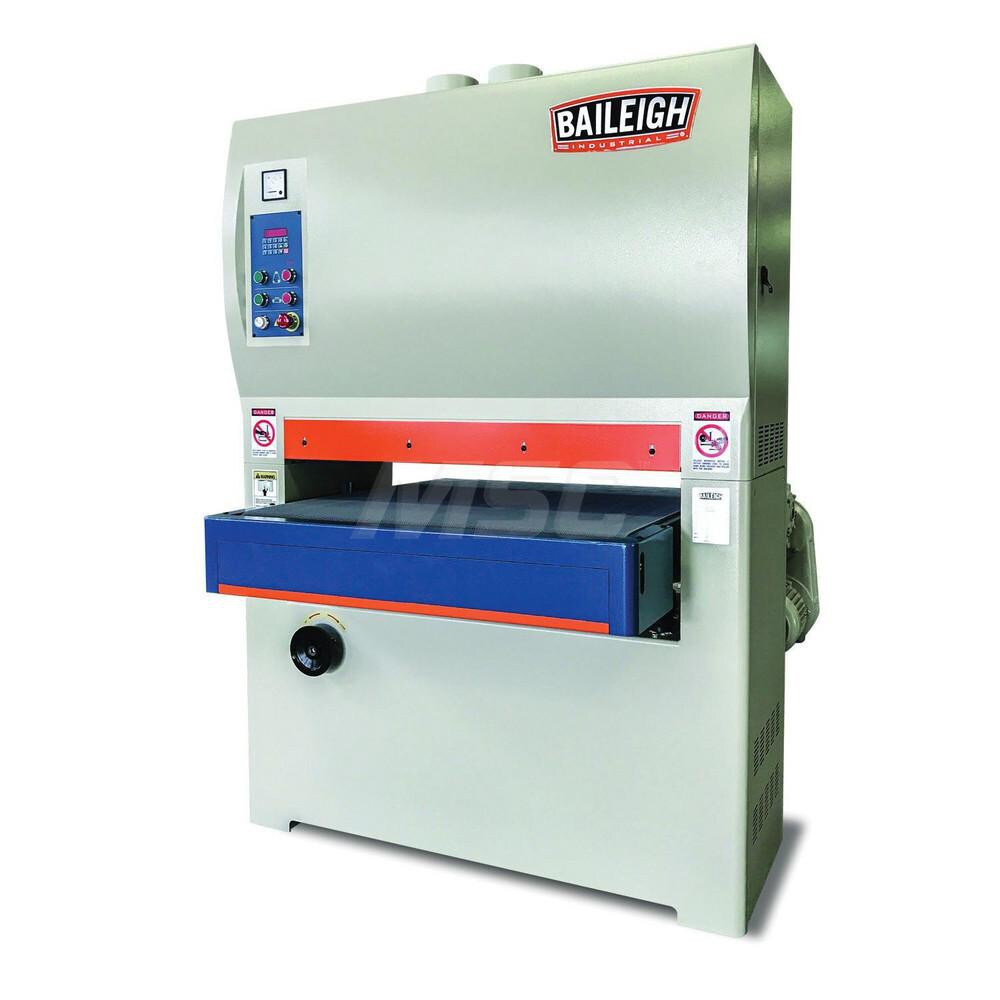 Belt Sanding Machine: 75" Long, 37" Wide