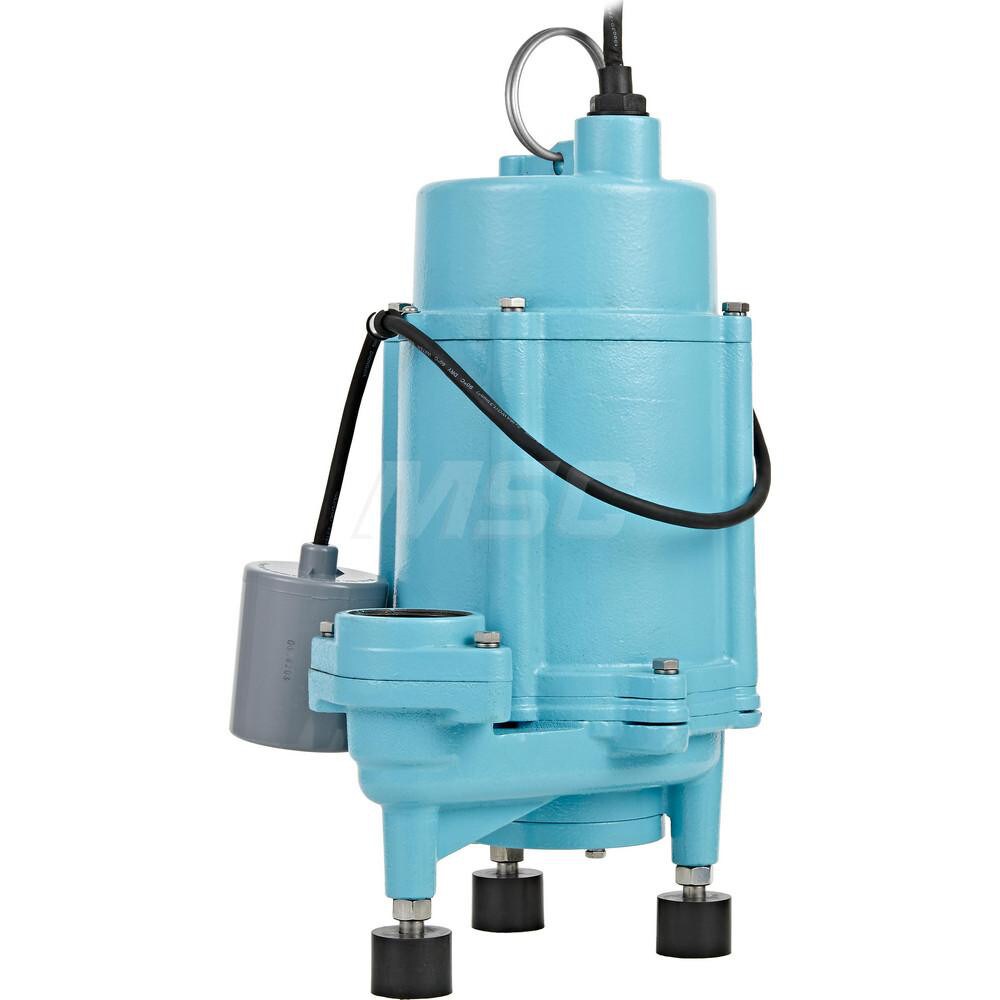 Grinder Sewage & Effluent Pump: Automatic, 1 hp, 12.5A, 115V