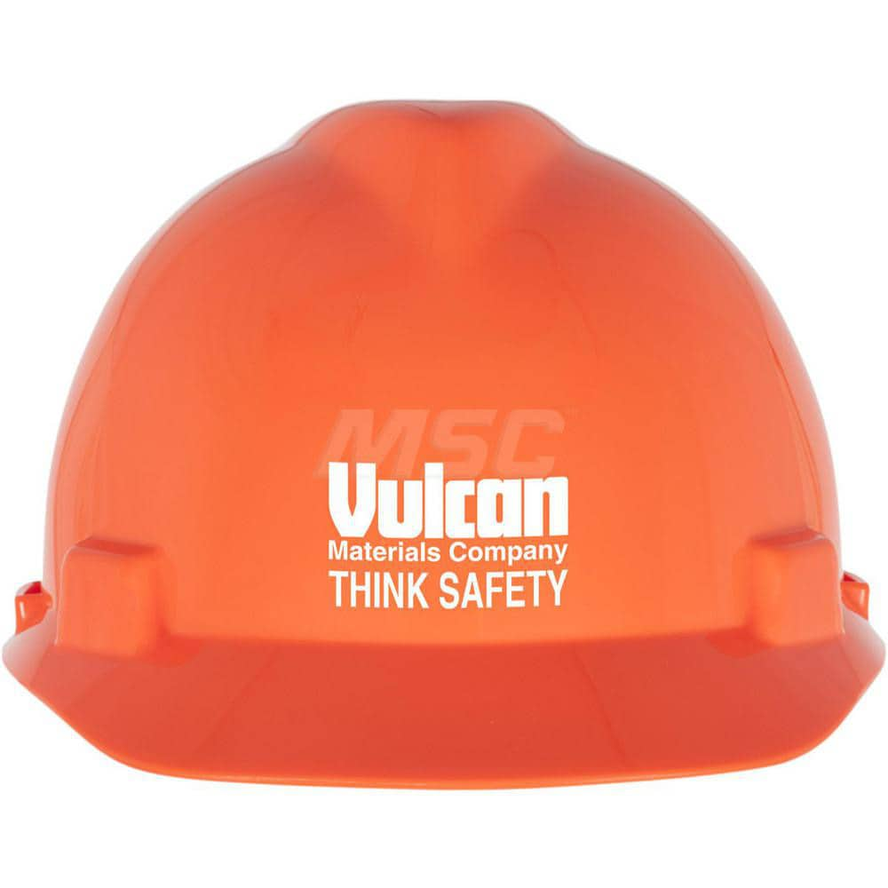 Hard Hat: Black, No Graphics, Pinlock (6-Point), Polyethylene, VULCAN,  Basic Colors, Vulcan