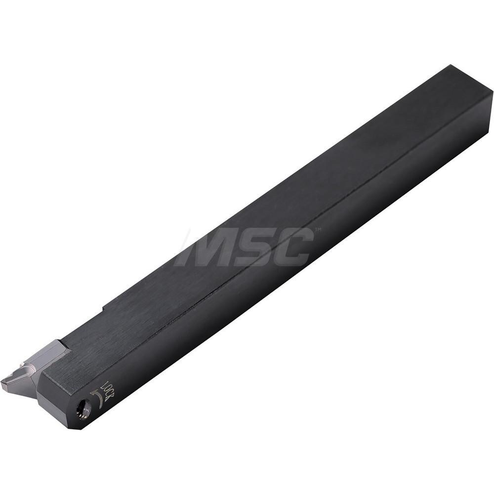Indexable Cutoff Toolholder: 8 mm Max Depth of Cut, 16 mm Max Workpiece Dia, Left Hand