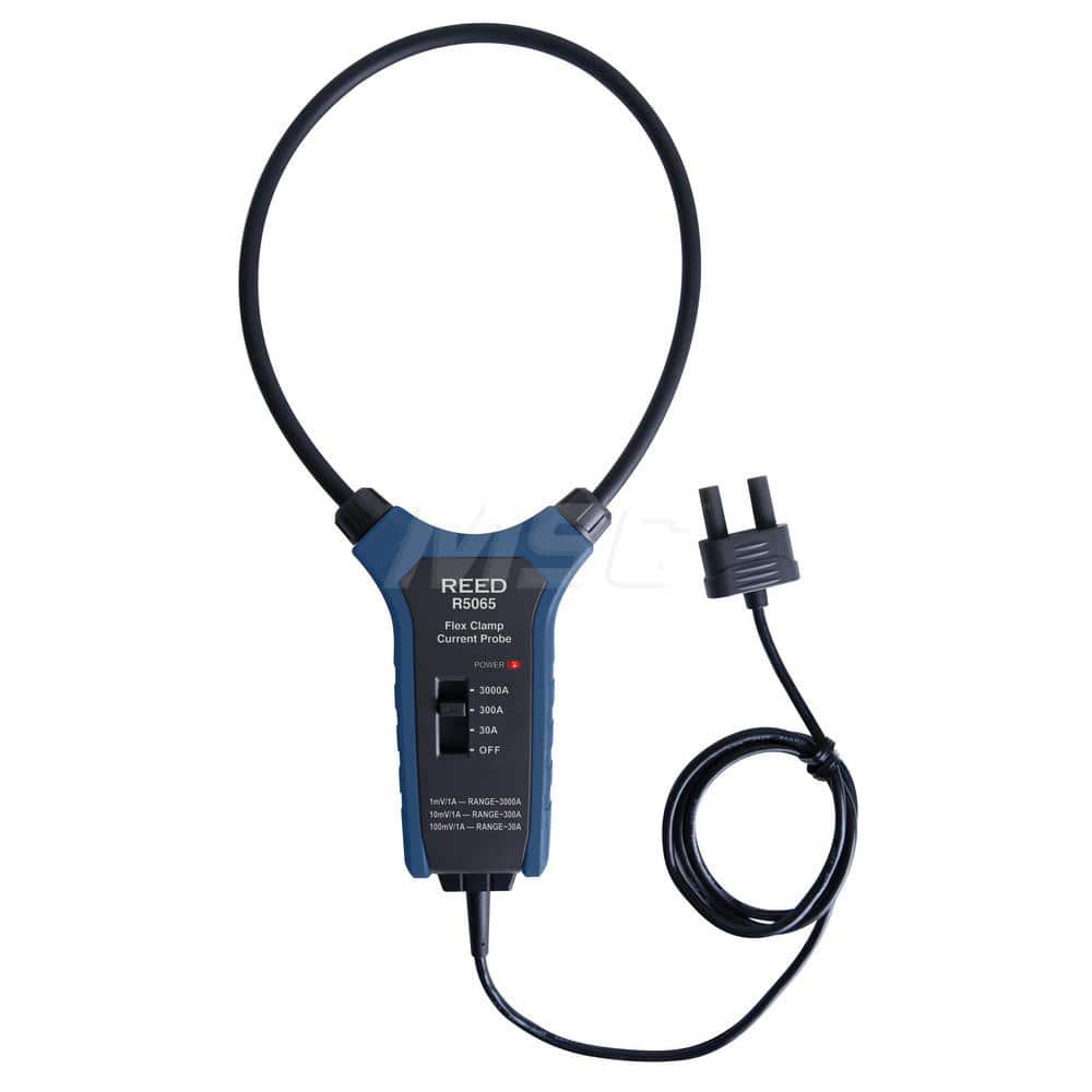 Afdrukken ondergronds Citaat REED Instruments - Flexible Current Probe Clamp Meter: CAT IV, 18" Jaw,  Flex Jaw - 18303420 - MSC Industrial Supply