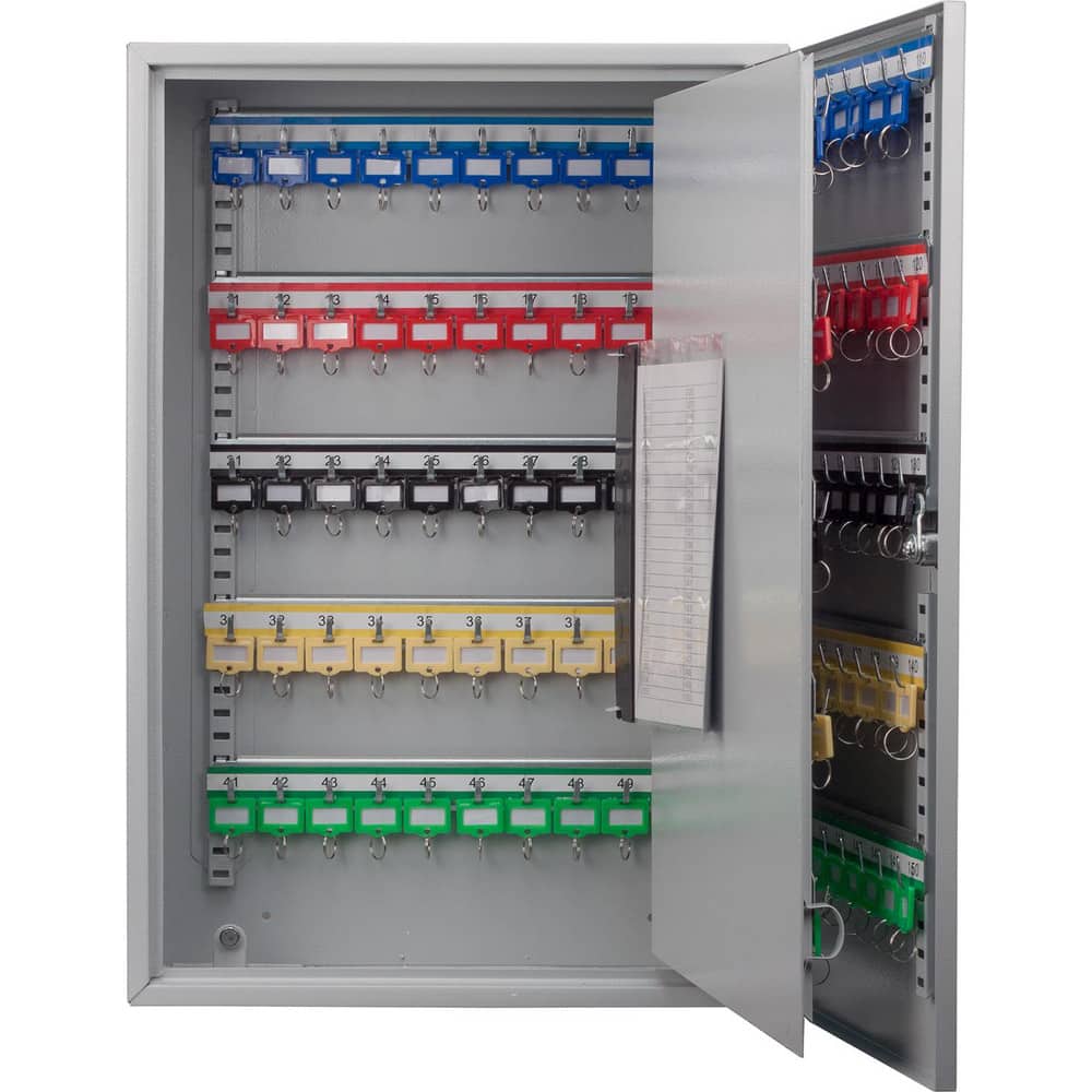 6.75 X 6.5 Metal Key Cabinet with 10 Key Tags 