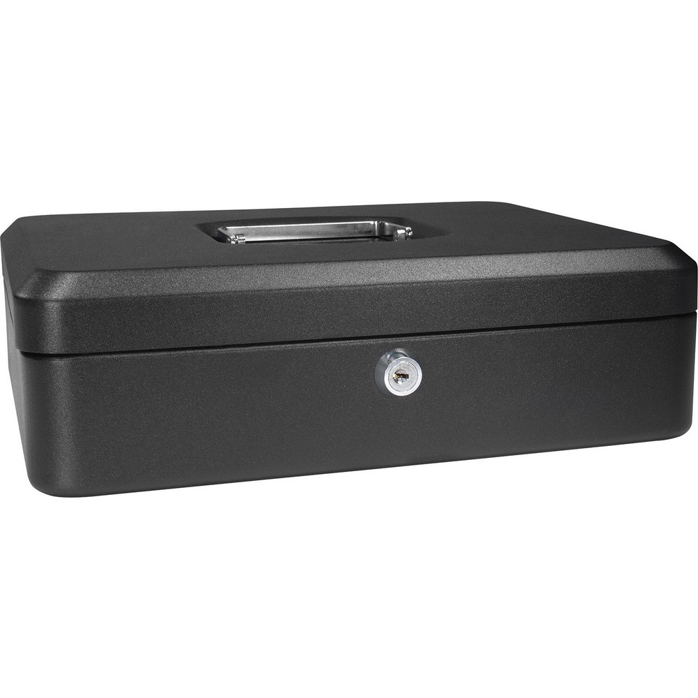 Barska Large Cash Box with Key Lock MSC Direct