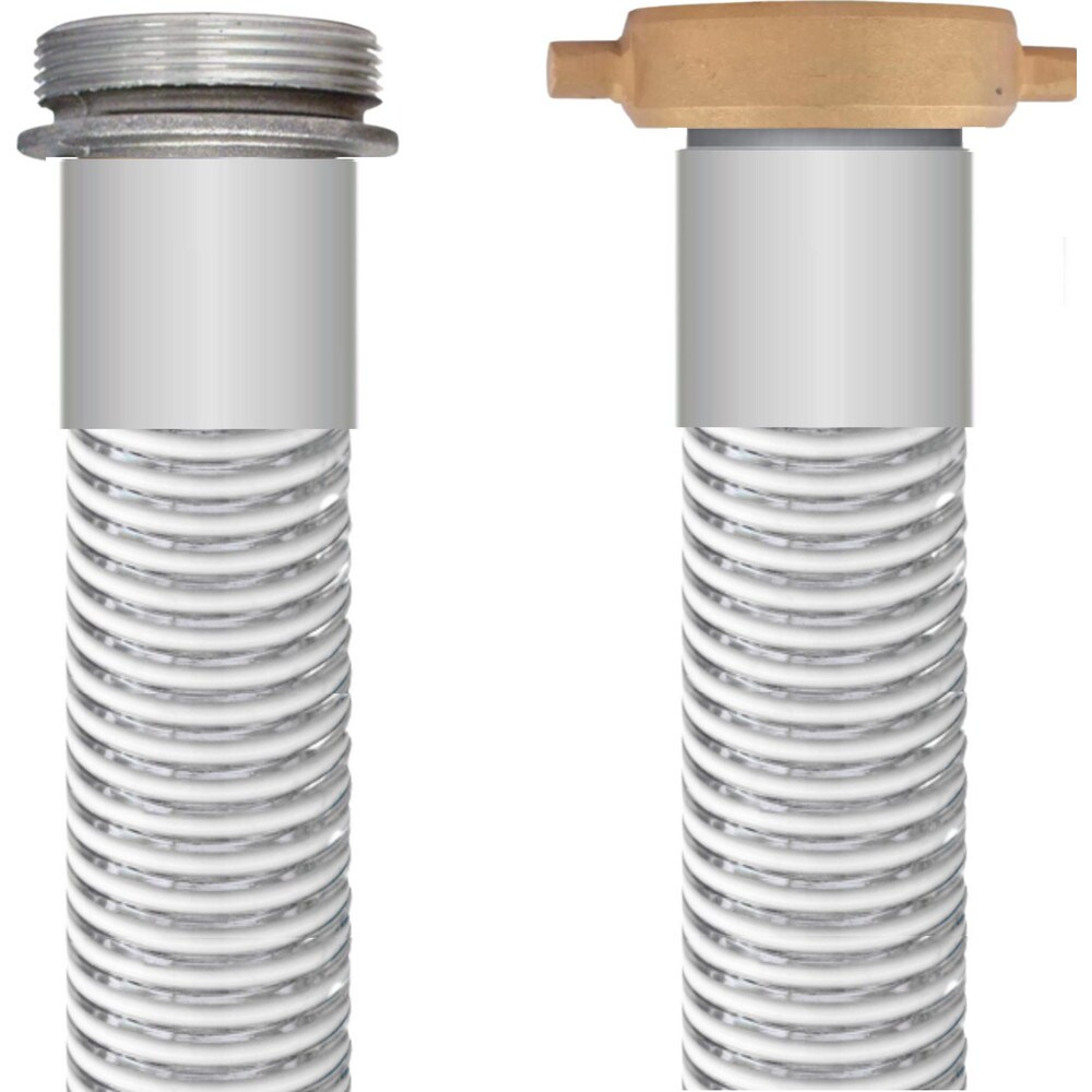 Liquid Suction & Discharge Hose; Inside Diameter (Inch): 1-1/2 ; Length (Feet): 10 ; Outside Diameter (Decimal Inch): 1.8400 ; Material: PVC ; Working Pressure (psi): 90.000 ; Vacuum Rating: 29 In. Hg