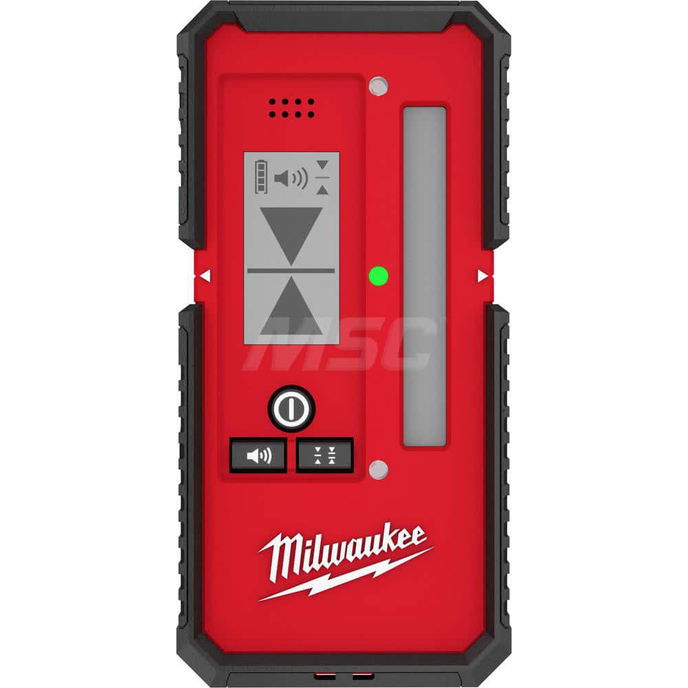 Milwaukee Tool 48-35-1211 Laser Level Accessories; Type: Laser Line Detector ; For Use With: Milwaukee Green Cross Line and Plane Lasers ; Beam Type: Green ; Power: 2 AA 
