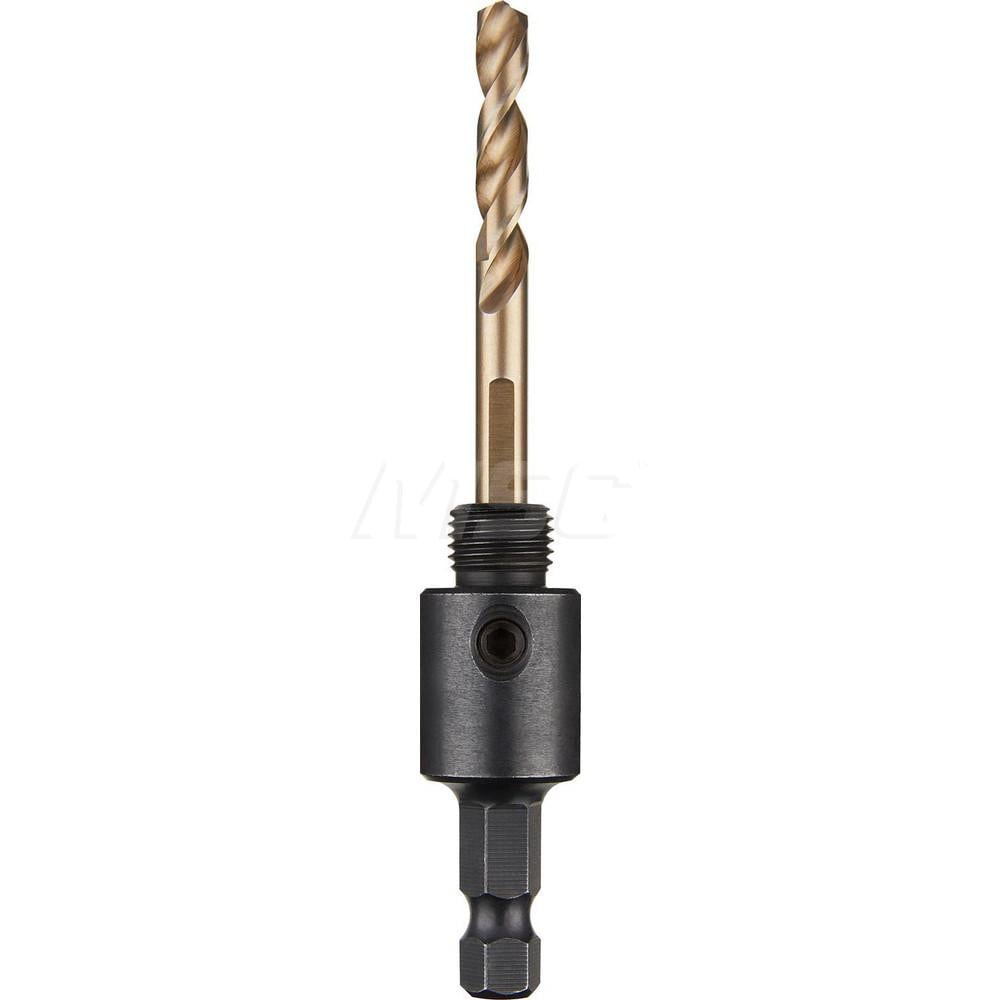 Hole Saw Arbor: Hex Shank, Drill Pilot