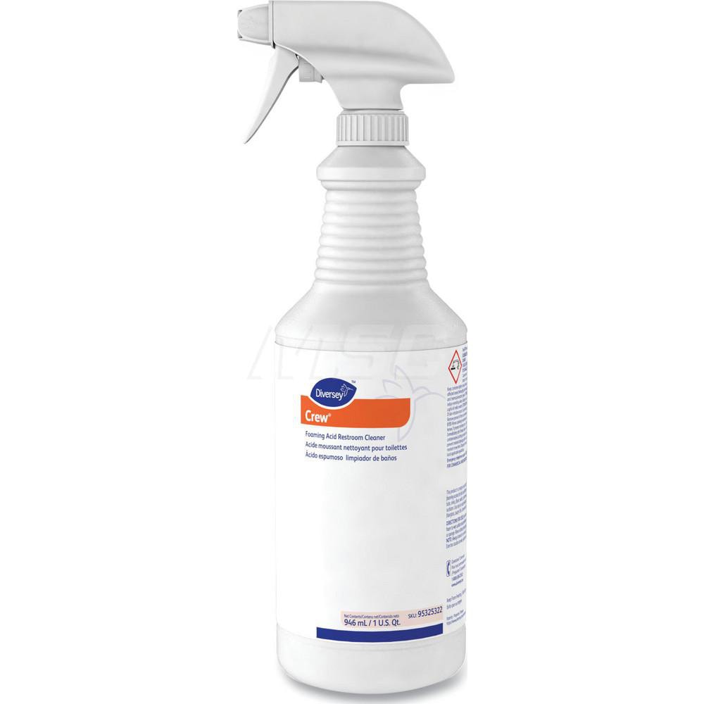 Diversey - Crew Foaming Acid Restroom Cleaner, 32 oz, RTU, 12/CT | MSC ...