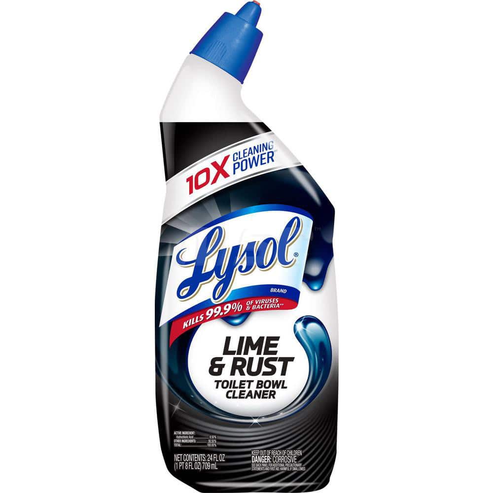 Lysol RAC98013 Disinfectant Toilet Bowl Cleaner with Lime/Rust Remover 