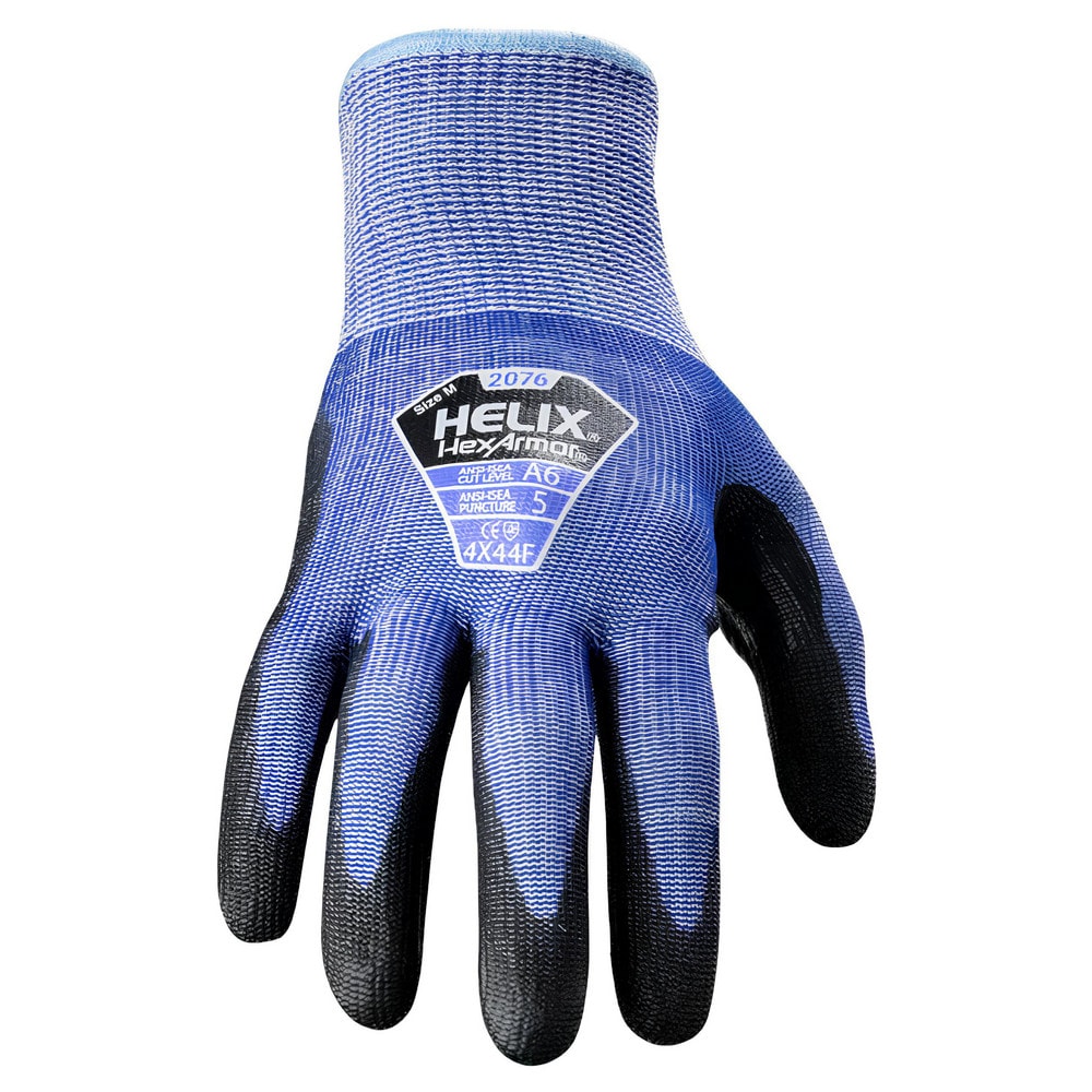 Superior Glass/Aramid Safety Gloves SKFGFNVB - Nitrile Coated Palms and  Plastic Rubber Back Guards — Glove Size: M — Legion Safety Products