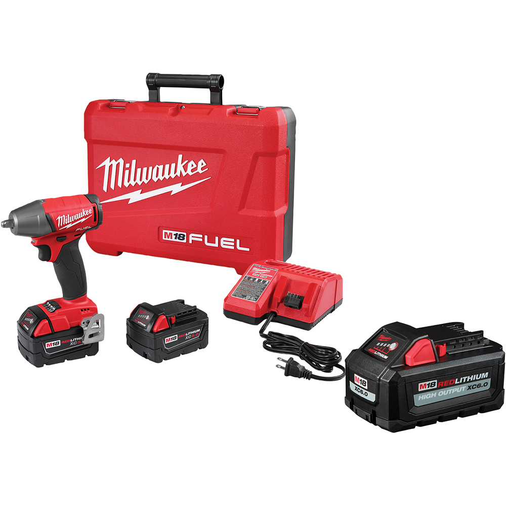 Milwaukee Tool Cordless Impact Wrenches & Ratchets Voltage 18.00