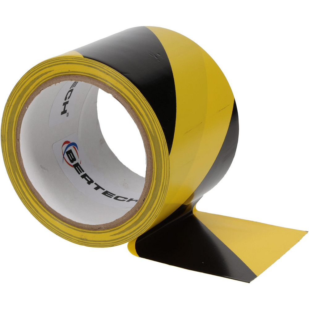 Tape: For Color-Coding, Floor & Aisle Marking, Safety Warning in Industrial Environments, such as Fields, Plants & Warehouses, Polyvinyl Chloride, Light-Duty