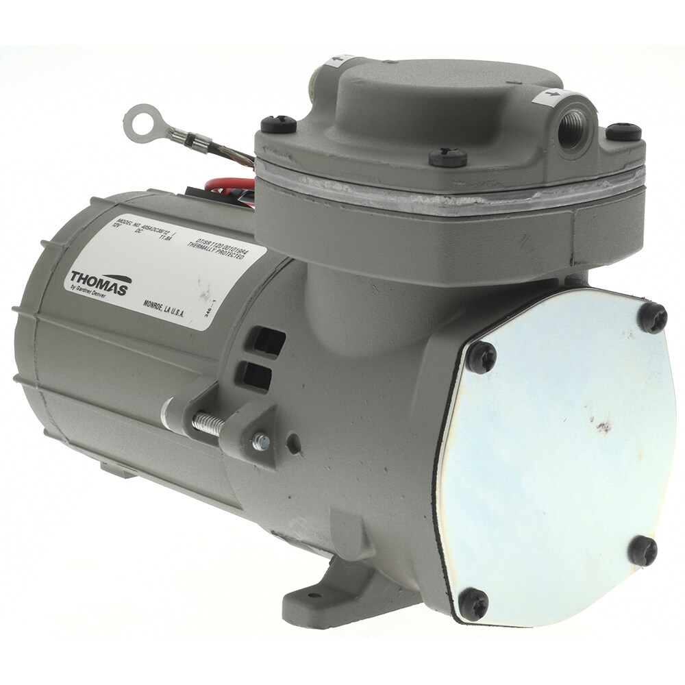 Piston-Type Vacuum Pumps; Type: Compressor ; Voltage: 12 VDC ; Height (Inch): 11 ; Length (Inch): 6-1/2