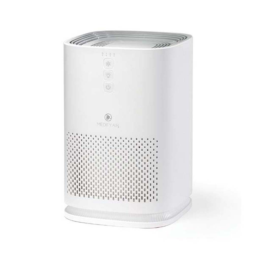Air Purifier: 72 CFM, H13 HEPA, White, 15.0000" High, 10.5" Wide - 120 V, 3 Speed, 200 sq ft