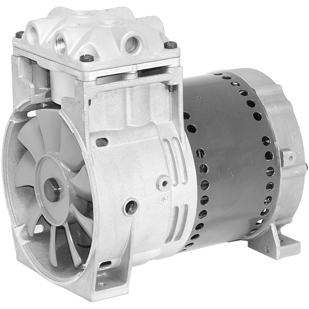 Piston-Type Vacuum Pumps; Type: Vacuum & Compressor ; Voltage: 115 VAC ; Height (Inch): 9.5 ; Length (Inch): 13
