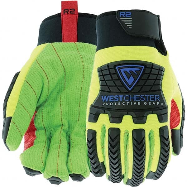 PIP 87812/L Cut-Resistant Gloves: Size L, ANSI Cut A3, Cotton 