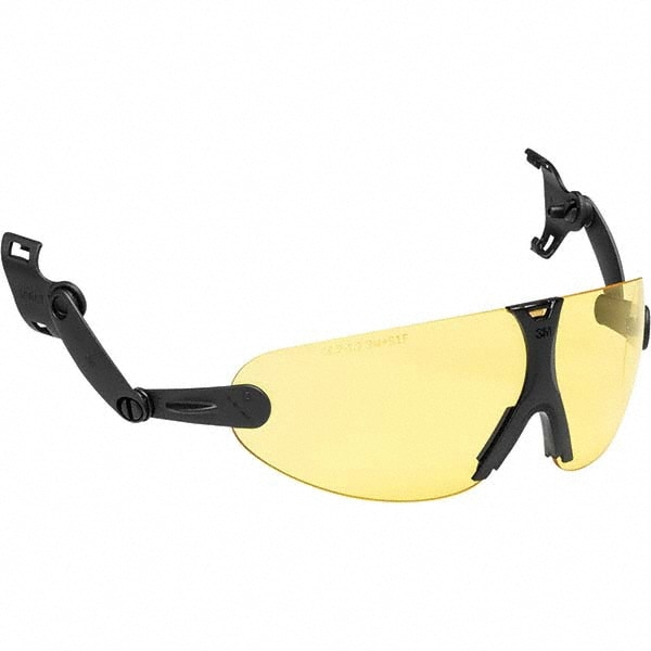 Safety Glass: Anti-Fog, Polycarbonate, Amber Lenses, Frameless