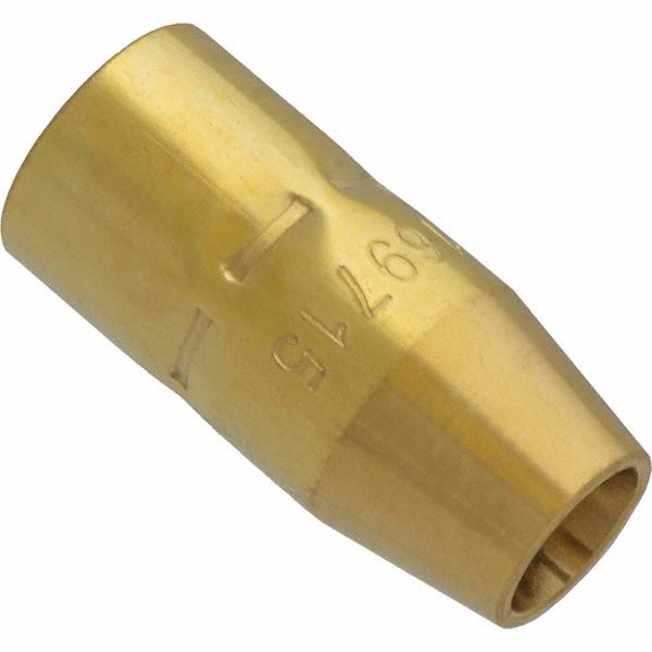 PROSOURCE 0.023" to 1/2" Wire OD, MIG Welder Nozzle Self Insulated