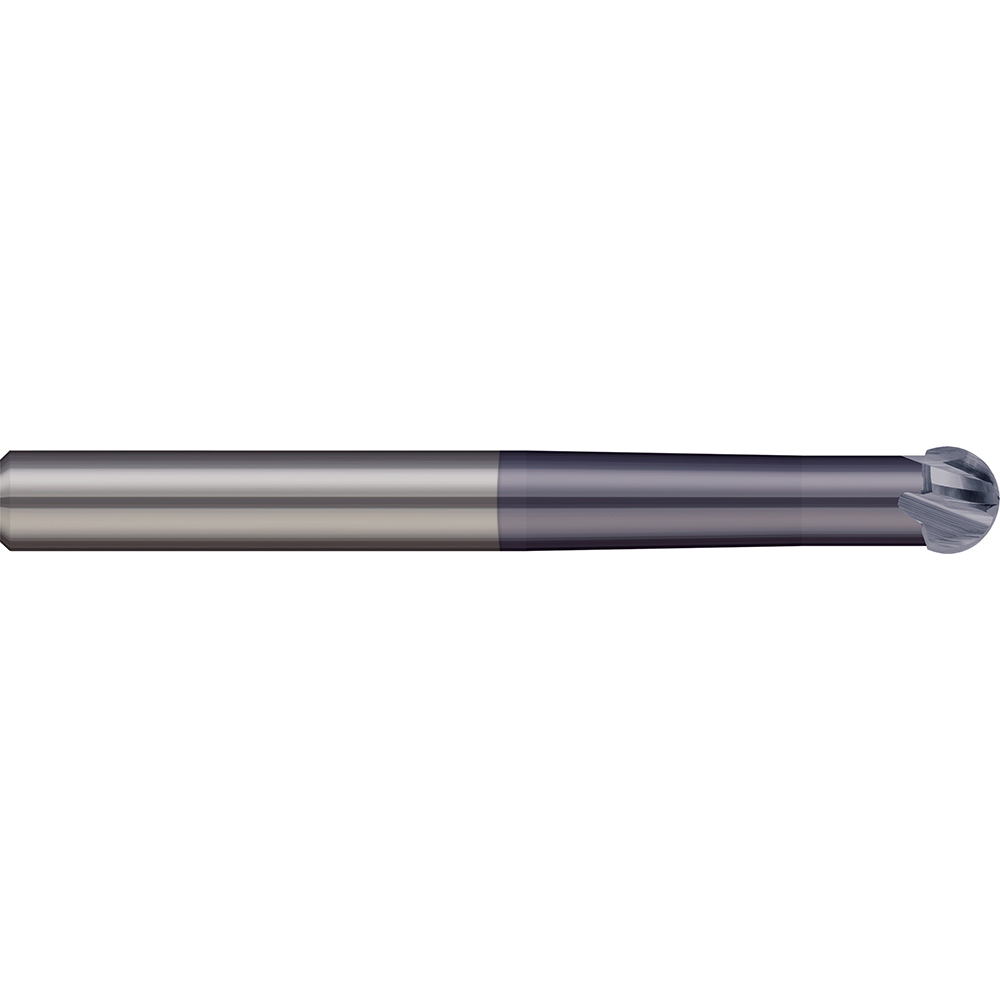 Micro 100 Ball End Mill 0.315" Dia, 2 Flute, Solid Carbide MSC Direct