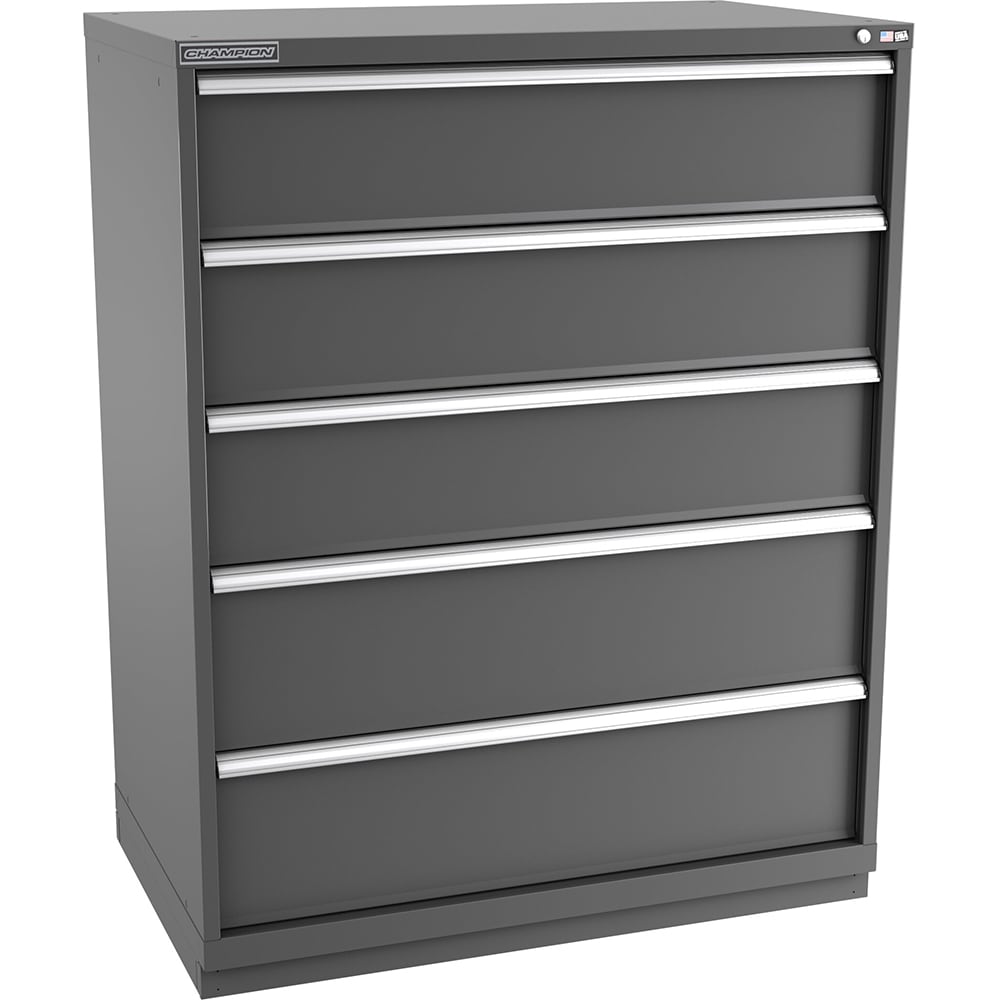 Tall Drawer Storage Cabinet: 28-1/2 Deep, 75 High