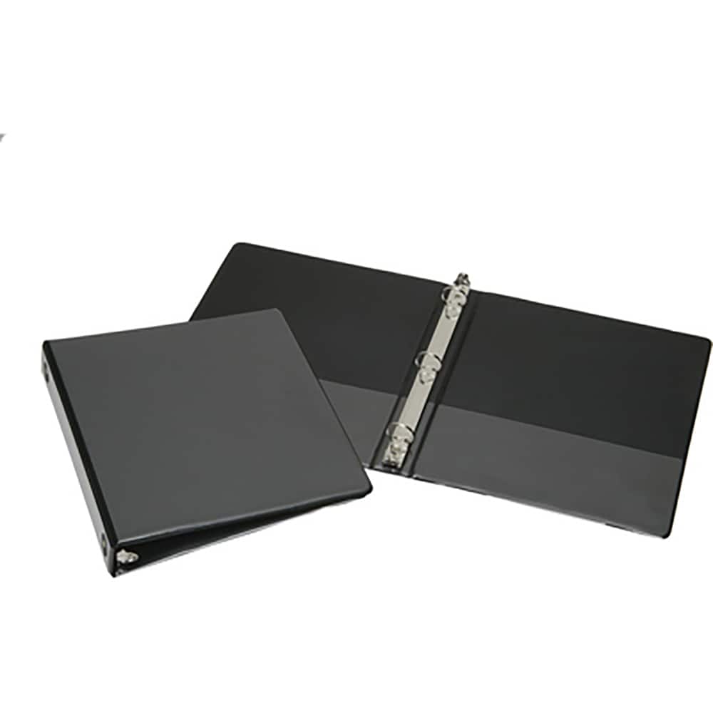 Ability One - 3 Hole Binder: Black | MSC Industrial Supply Co.