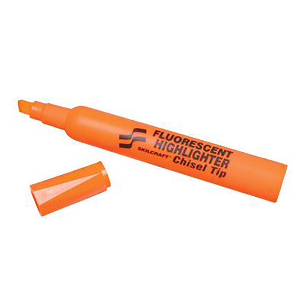 Highlighter Marker: Orange, Fluorescent