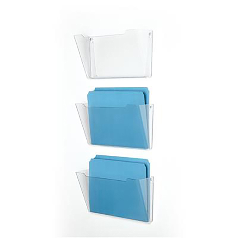 Ability One Hanging File Folder Letter, Clear MSC Direct