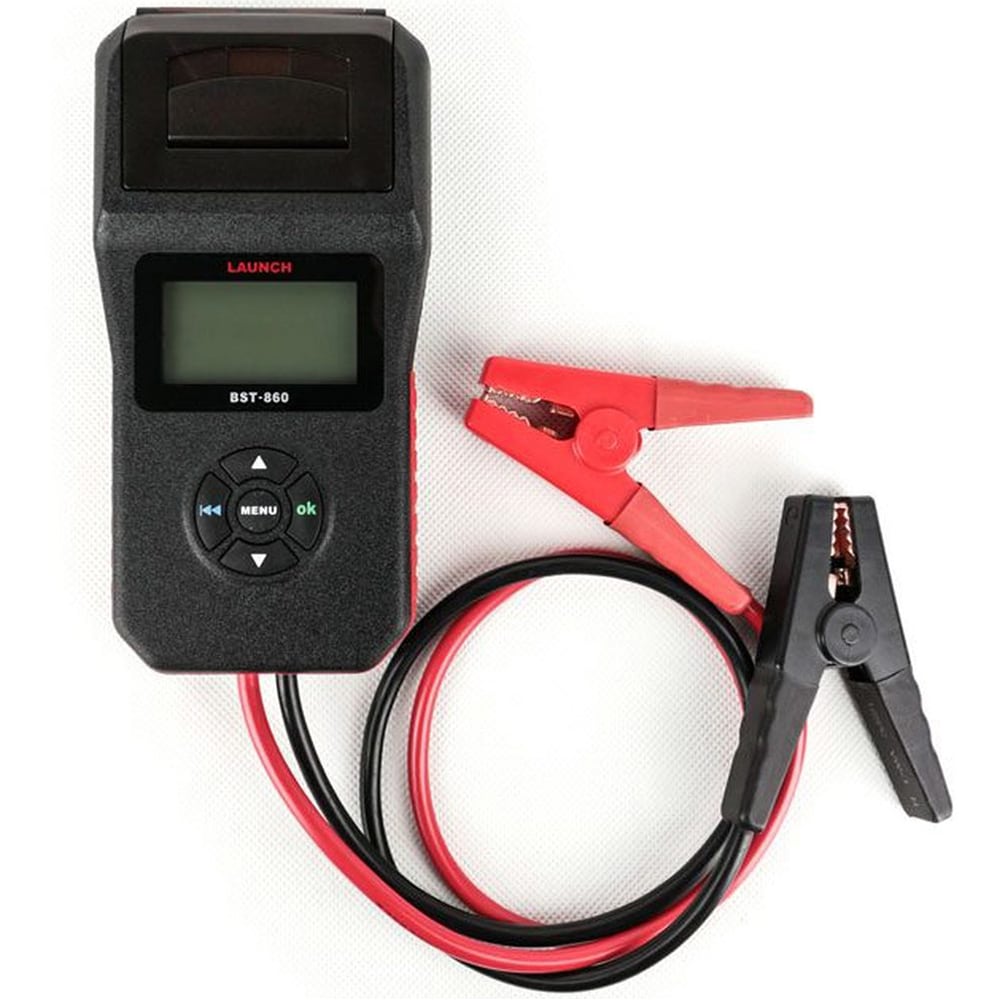 Series BST-860 6 to 24V Battery Tester with 2 Leads