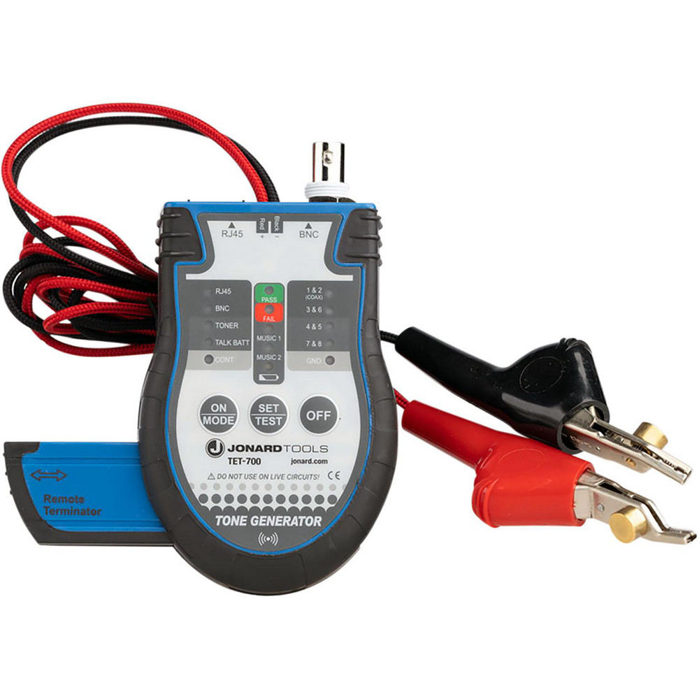 Jonard Tools Cable Testers Cable Type Modular Cable Display Type No Screen Part TET700BC Jonard Tools Cable Testers Cable Type Modular Cable Display Type No Screen Part TET700BC