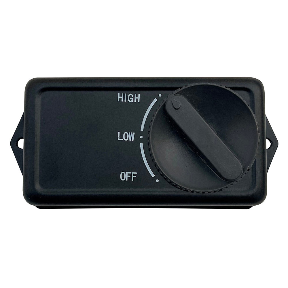 Fan Speed Controls; Type: Switch Box ; Control Type: Switch Box ; Voltage: 120 VAC; 120 ; Amperage Rating: 3.0 ; Amperage: 3.0 ; For Use With: 37955861