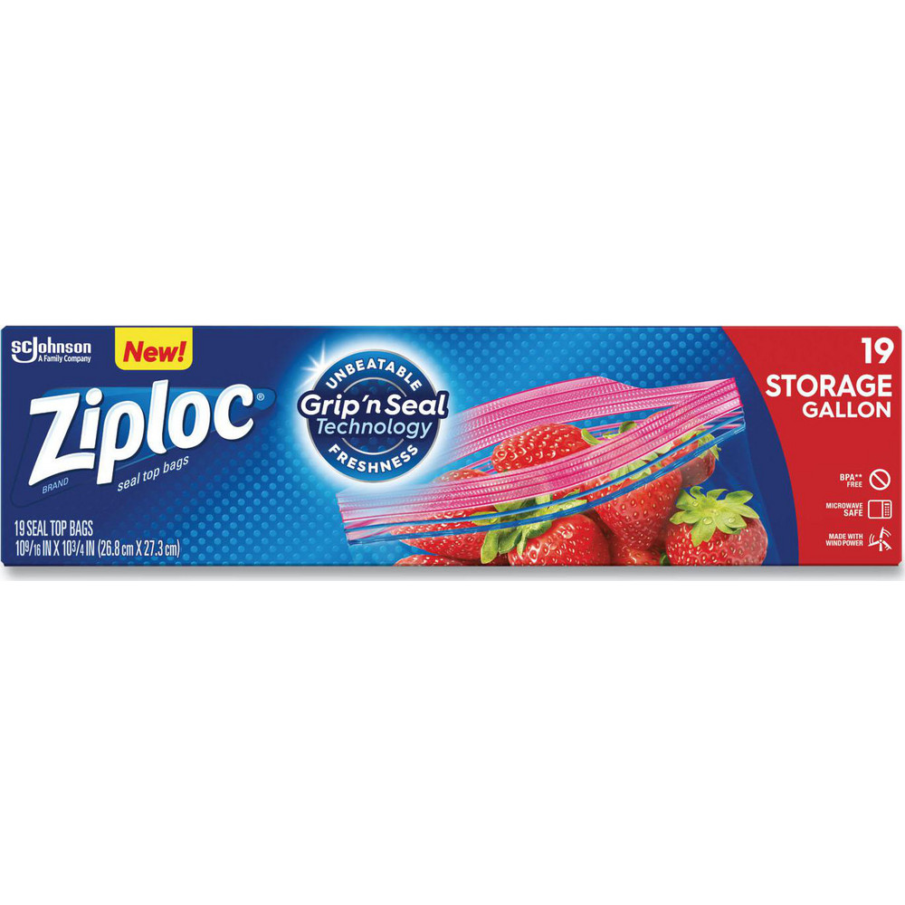 Ziploc - Food Storage Bag: 1 gal, Plastic | MSC Direct