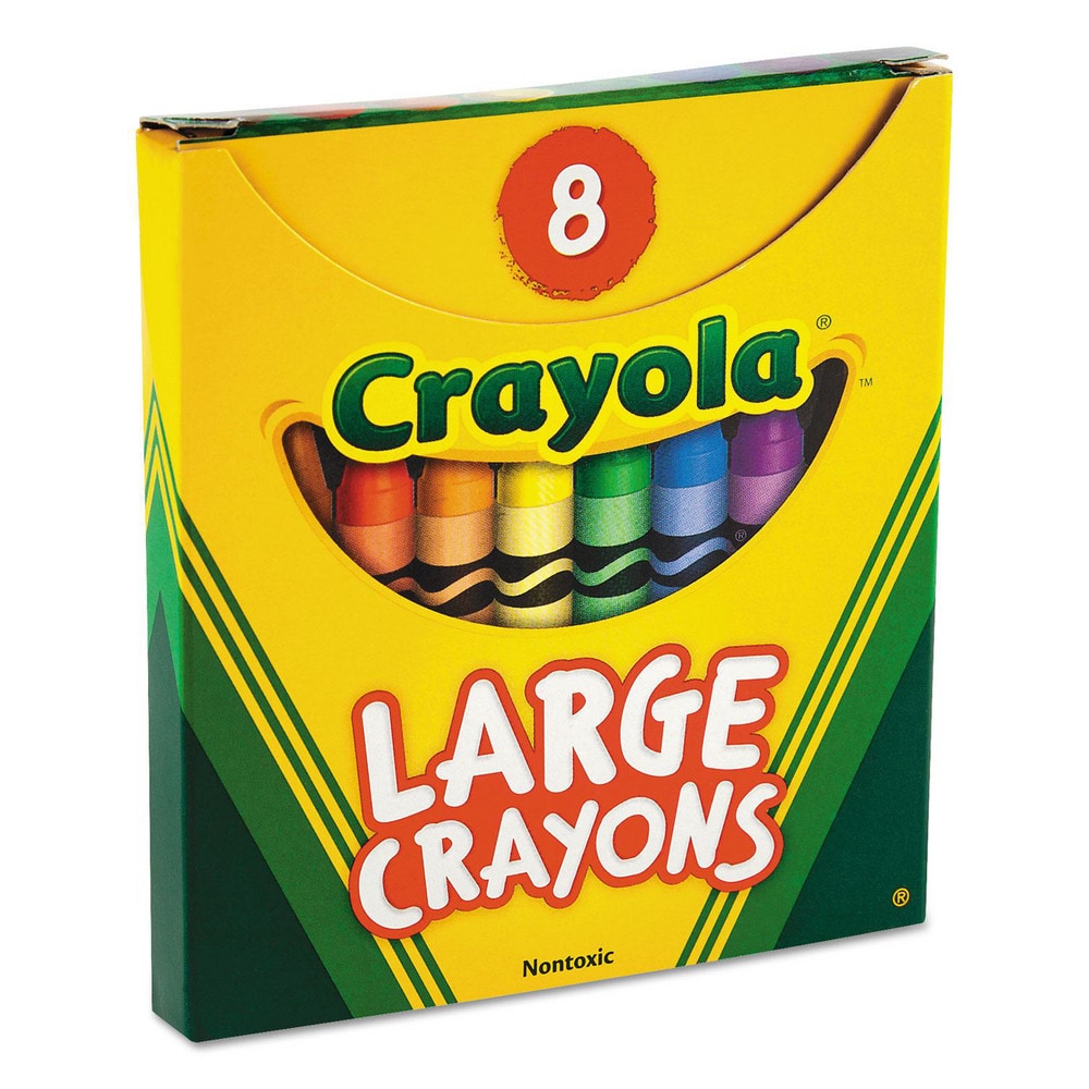 Crayola - Markers & Paintsticks; Type: All Purpose Wax Crayon ; Color ...