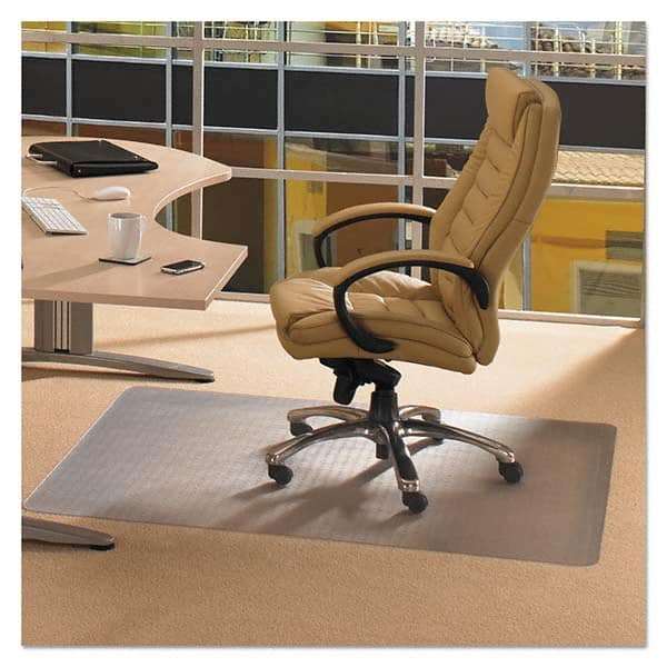 Chair Mats; Style: Straight Edge ; Shape: Rectangular ; Width (Inch): 53 ; Length (Inch): 45 ; Lip Cutout Size: No Lip (Inch)