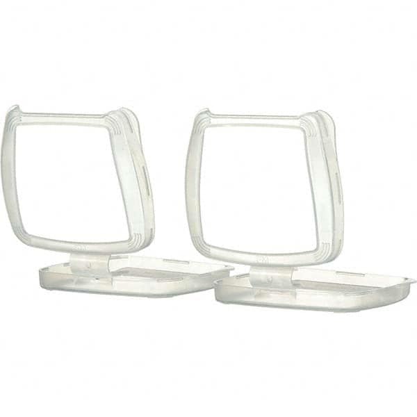 Facepiece Filter Retainer: Clear