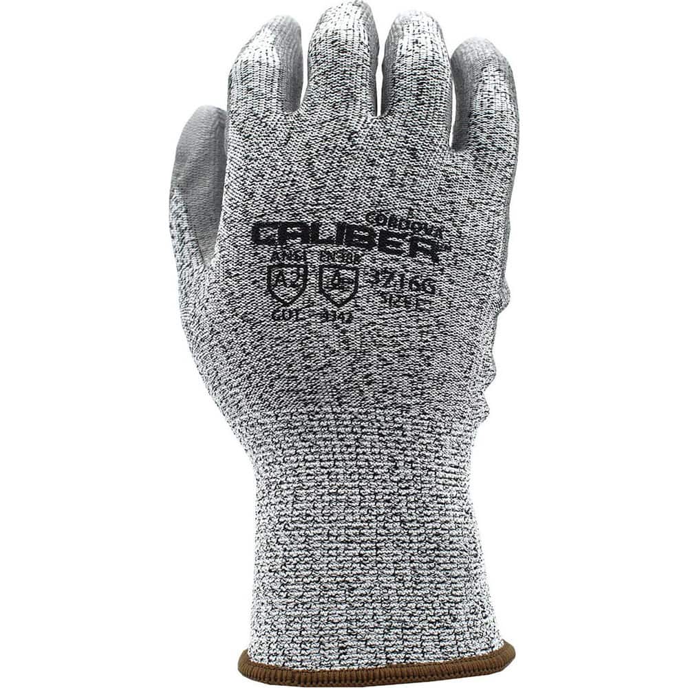 Cut, Puncture & Abrasive-Resistant Gloves: Size XS, ANSI Cut A2, ANSI Puncture 4, Polyurethane, HPPE