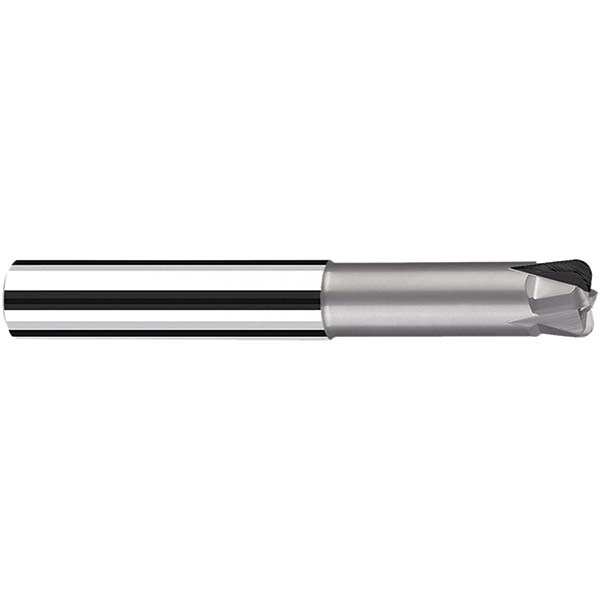 Corner Radius End Mill Head: 4 Flutes