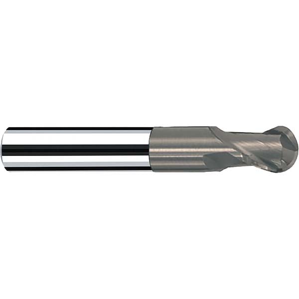 Fraisa D5886123 Ball End Mill: 0.0625" Dia, 2 Flute, Solid Carbide Image