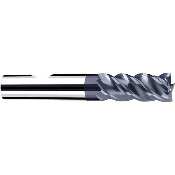 Fraisa P15207450 Square End Mill: 23mm LOC, 72mm OAL, 4 Flutes, Solid Carbide 