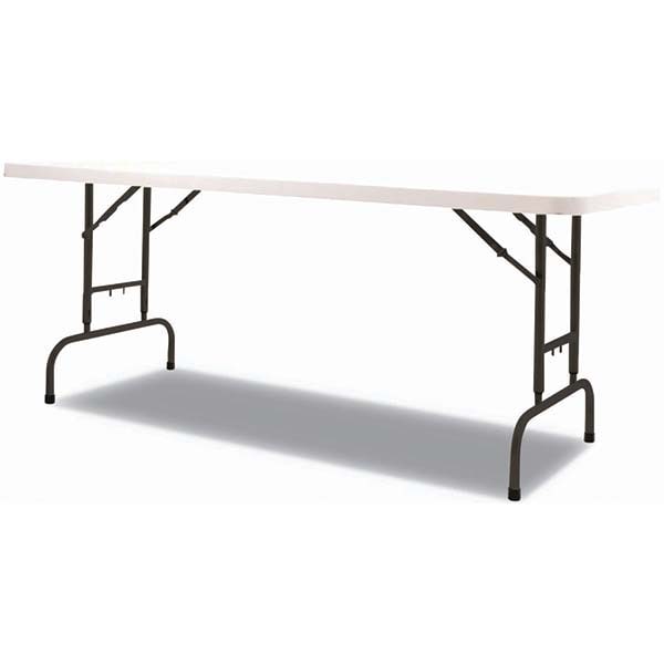 Folding Table: 72" OAW, Plastic Top