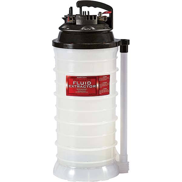 JohnDow JDI-277EV Oil Drain Containers; Container Size: 2.7gal (US) ; Hose Length: 36in ; Features: Air Inlet With Quick Coupler; Automatic Stop To Prevent Overfill; Compressed Air/Venturi Vacuum Operation 