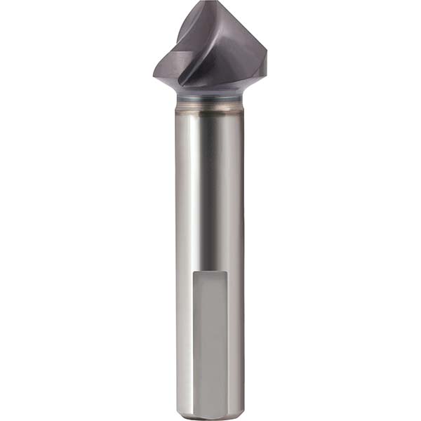 MONSTER TOOL - MTC 1/2" 82° Single Flute Carbide Countersink – 1/4" Shank, USA Made (SP67548)