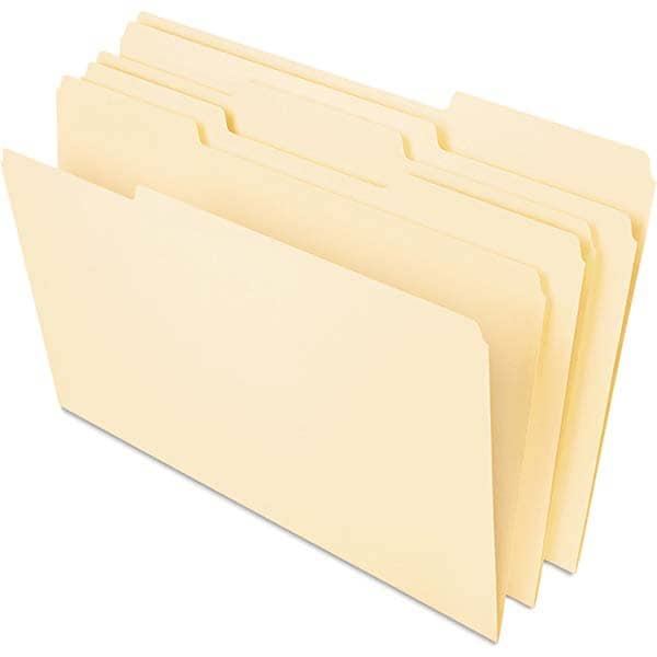 UNIVERSAL - File Folders with Top Tab: Letter, Manila, 50/Pack | MSC Direct