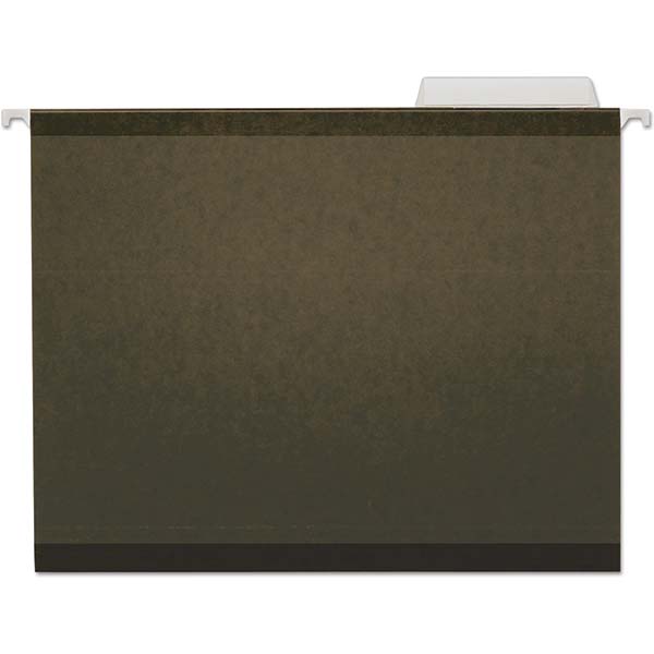 UNIVERSAL Hanging File Folder Letter, Green, 25/Pack MSC Direct