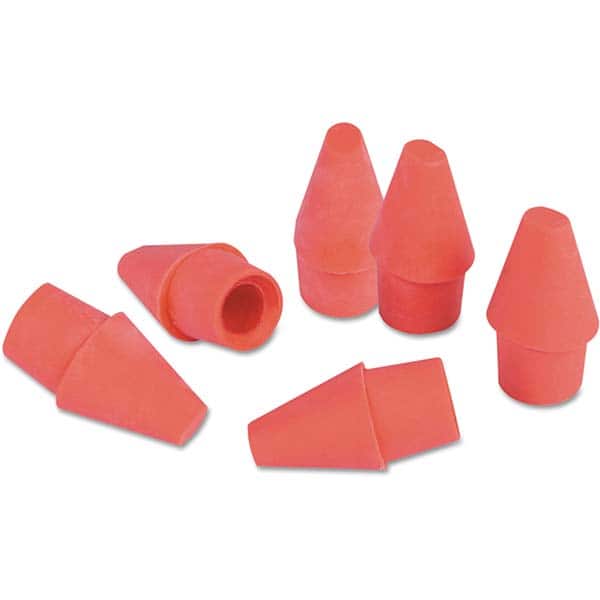 Erasers; Type: Pencil Top Eraser ; Material: Elastomer ; Color: Pink