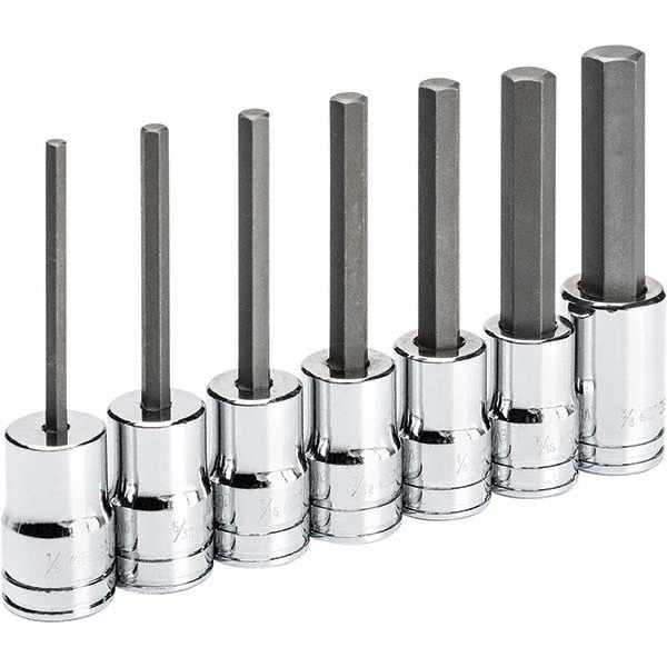 GearWrench Hex & Torx Bit Socket Sets Type Hex Bits Drive Size 3/8