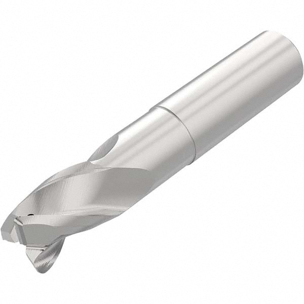 Corner Radius End Mill: 3/4" Dia, 1" LOC, 0.0300" Radius, 3 Flute, Solid Carbide