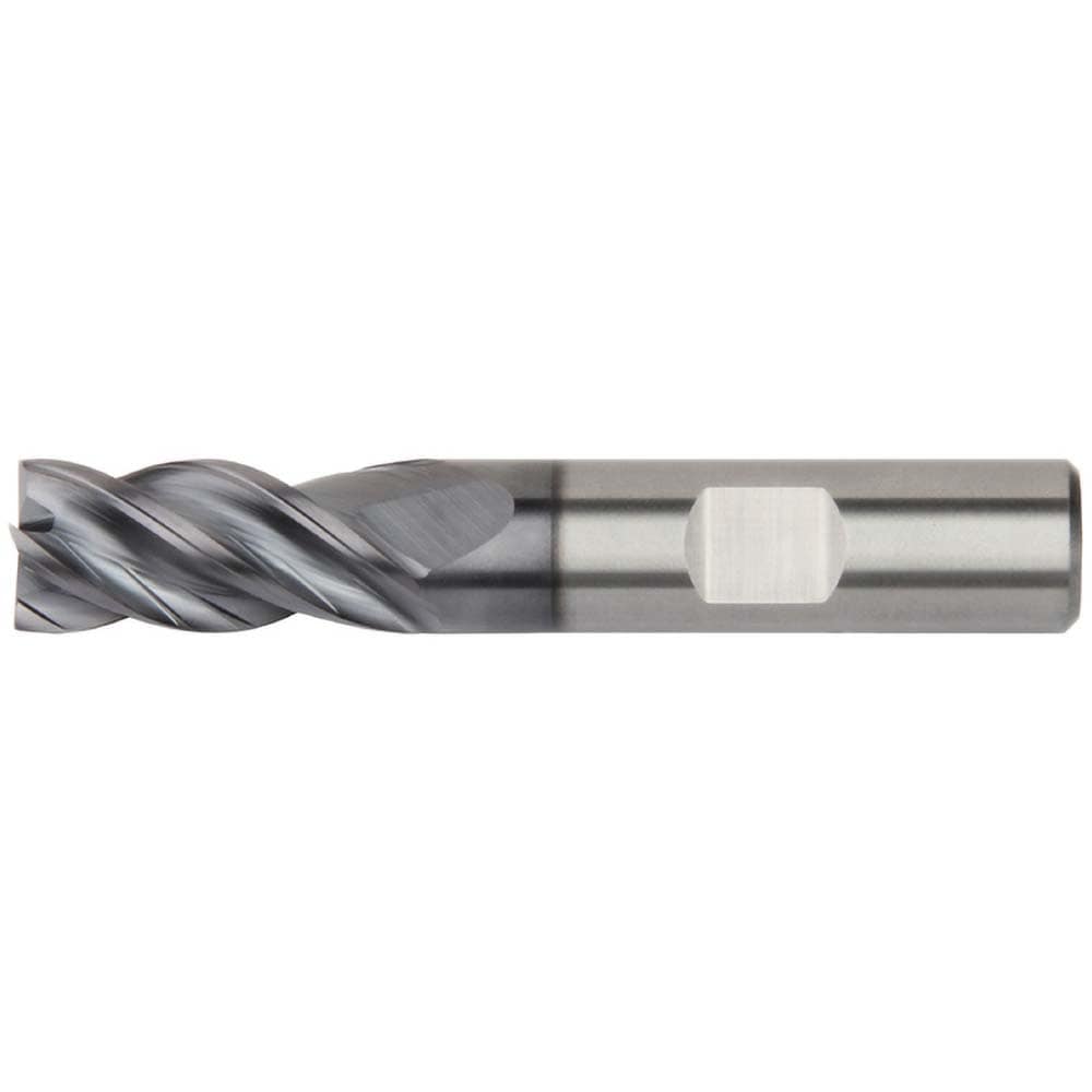 Kennametal 6676567 Corner Radius End Mill: 1" Dia, 4" LOC, 0.06" Radius, 4 Flutes, Solid Carbide Image