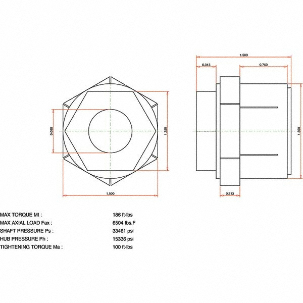Climax Metal Products Shaft & Clamp Collars; Style Two Piece ; Type
