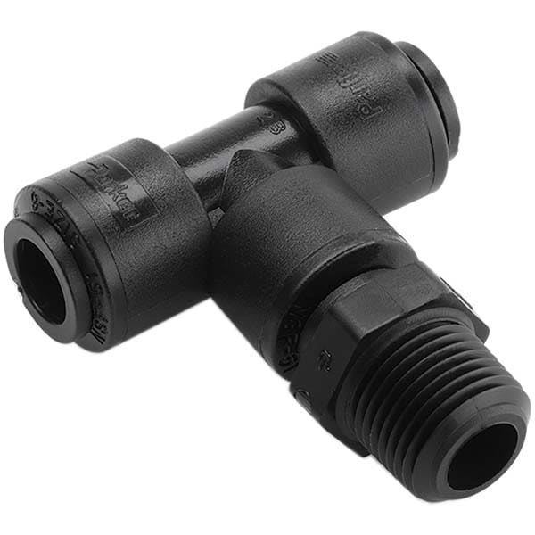 Parker Push To Connect Fitting Male Swivel Branch Tee 3 8 Od Msc Direct