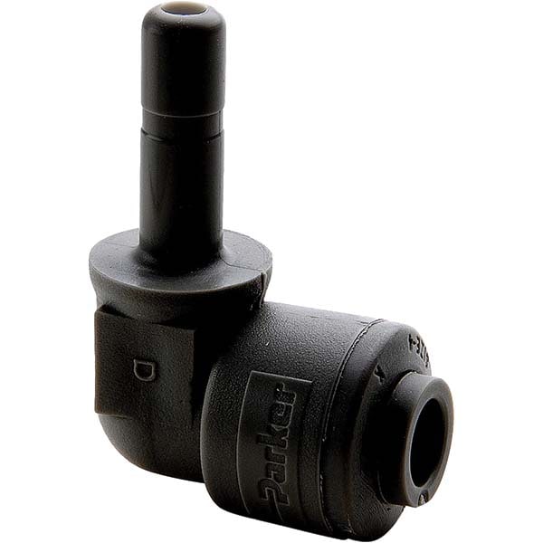 Parker FB8TEU8-HBLK Push-To-Connect Tube Fitting: Plug, 1/2" ID x 1/2" OD Image